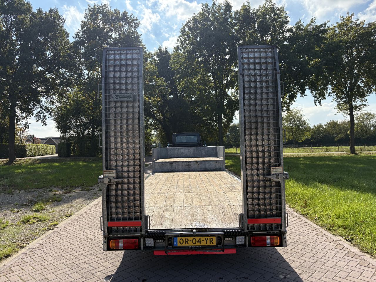 Be oplegger semi dieplader Veldhuizen 9.7 TON (2019)