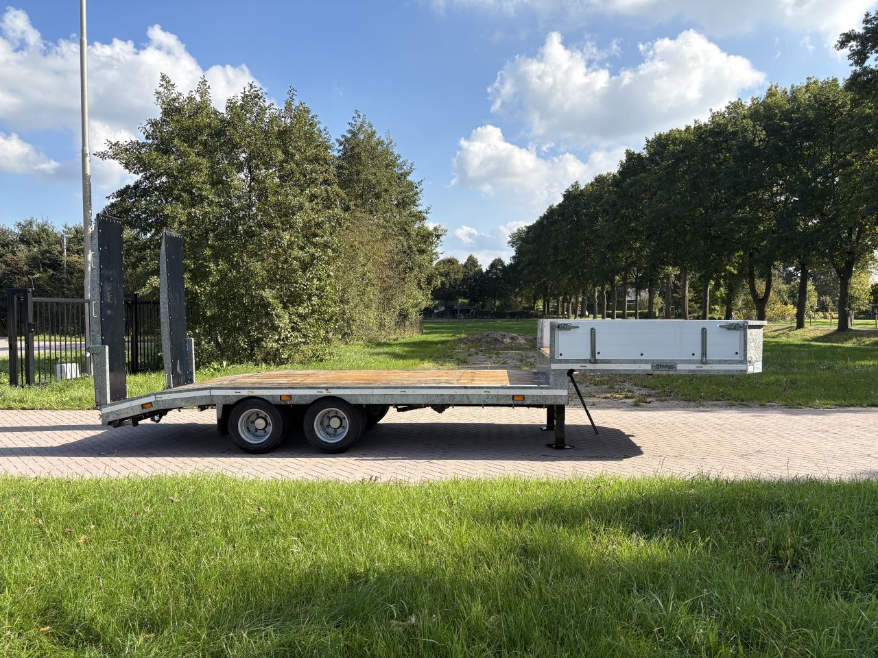 Be oplegger semi dieplader Veldhuizen 9.7 TON (2019)