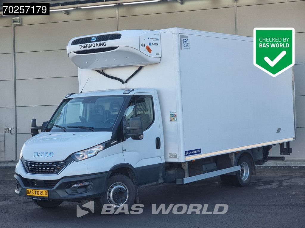 Iveco Daily 72C21 Iveco Daily 3.0L Koelwagen Laadklep Thermo King T-600R 380V Luchtvering Koelwagen Airco Cruise Camera Koeler Koel Kühlwagen 29m3 A/C