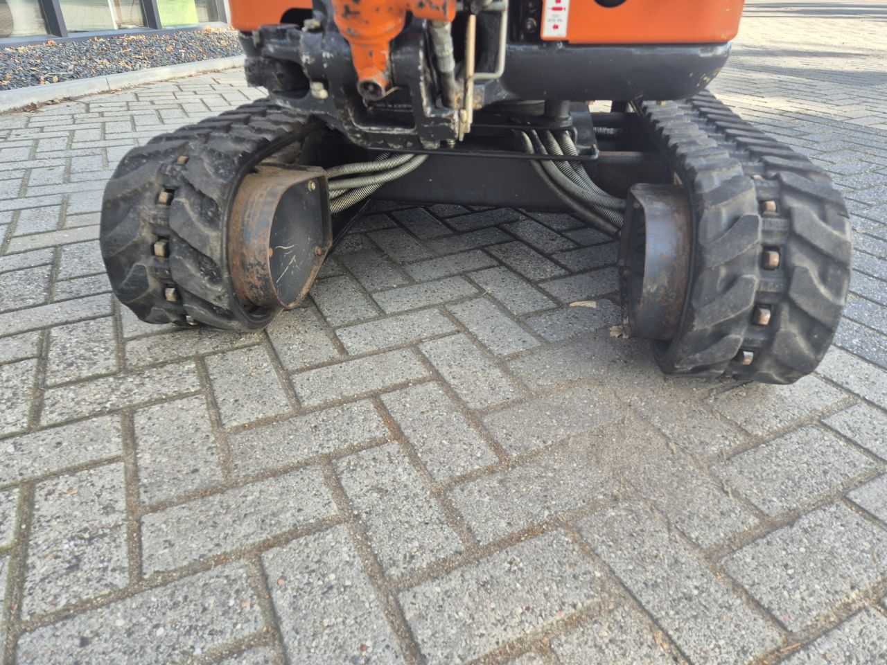 Used HITACHI ZX10U-2 minidigger with weight of 1100 kgs