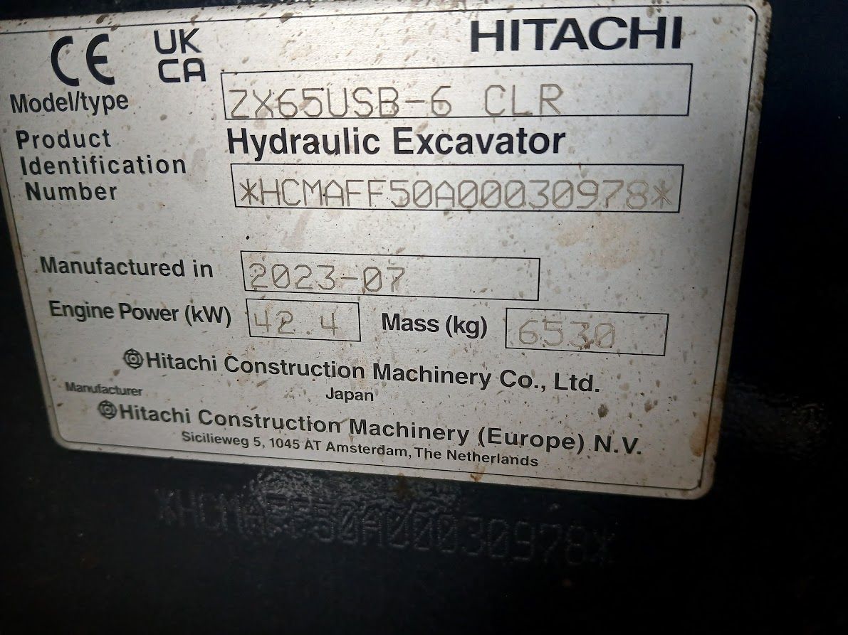 Hitachi ZX65USB-6 CLR Stage 5