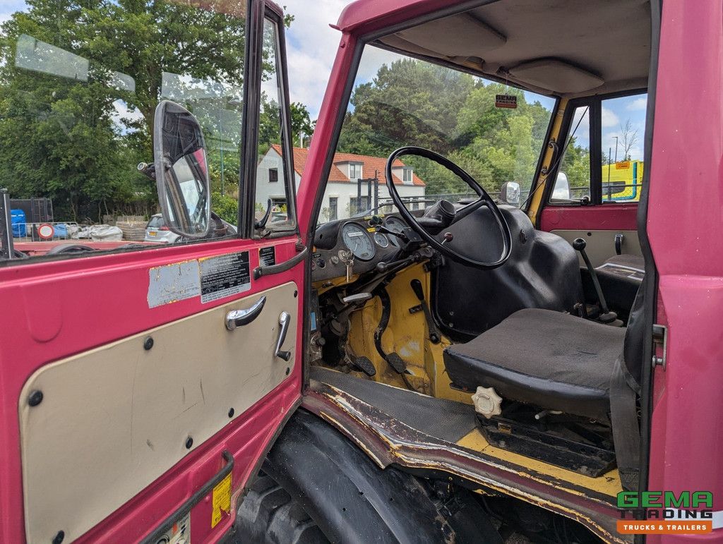 Unimog 416/U1100 4x4 – Hiab PK4600A – Offene Ladefläche – Seilwinde – Abschlepphaken/Anhängerkupplung - Mercedes Benz