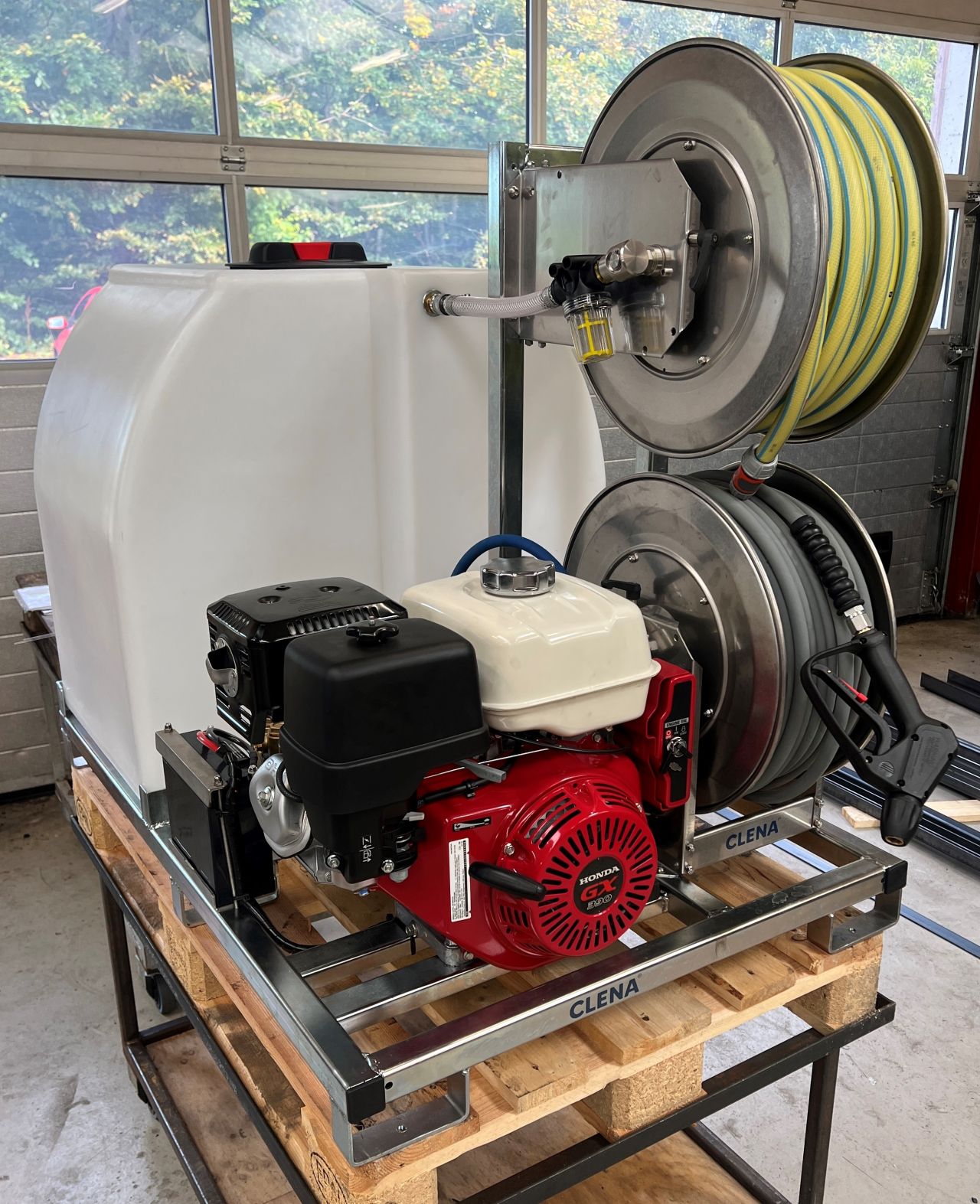 Reiniging unit mini skid 200-21