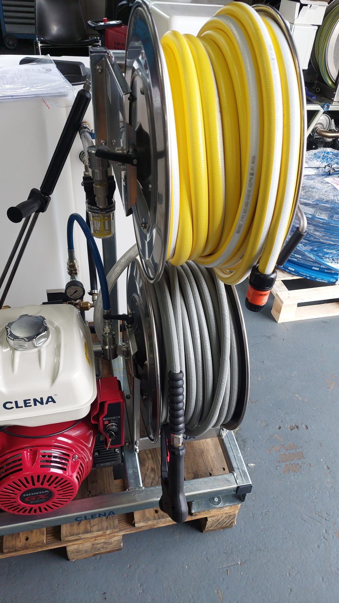 Reiniging unit mini skid 200-21
