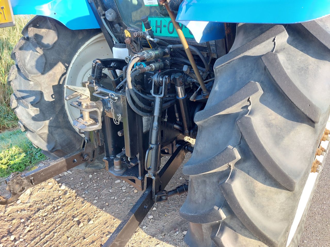 New Holland TL90 met kruip en fronthef