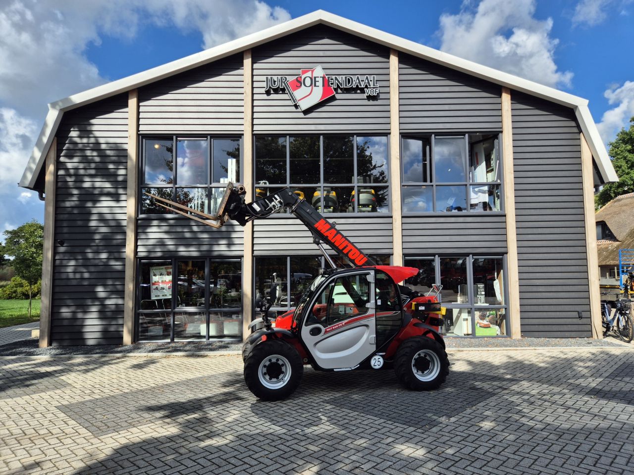 Used MANITOU MLT 625-75 telescopic with lifting height up to 6 m