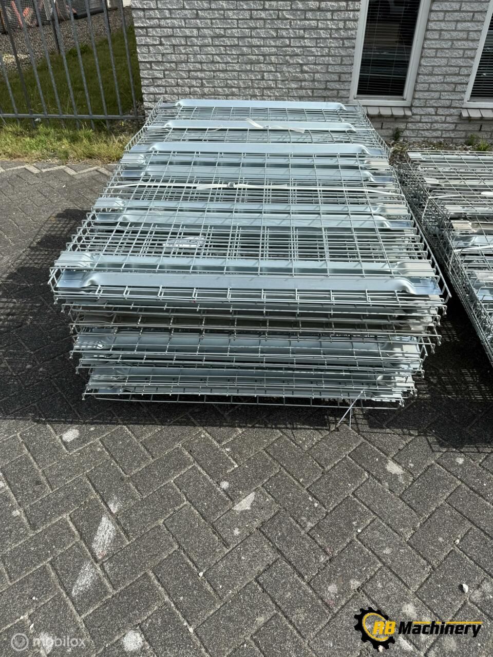 50 meter stelling compleet met staanders/liggers/netten.