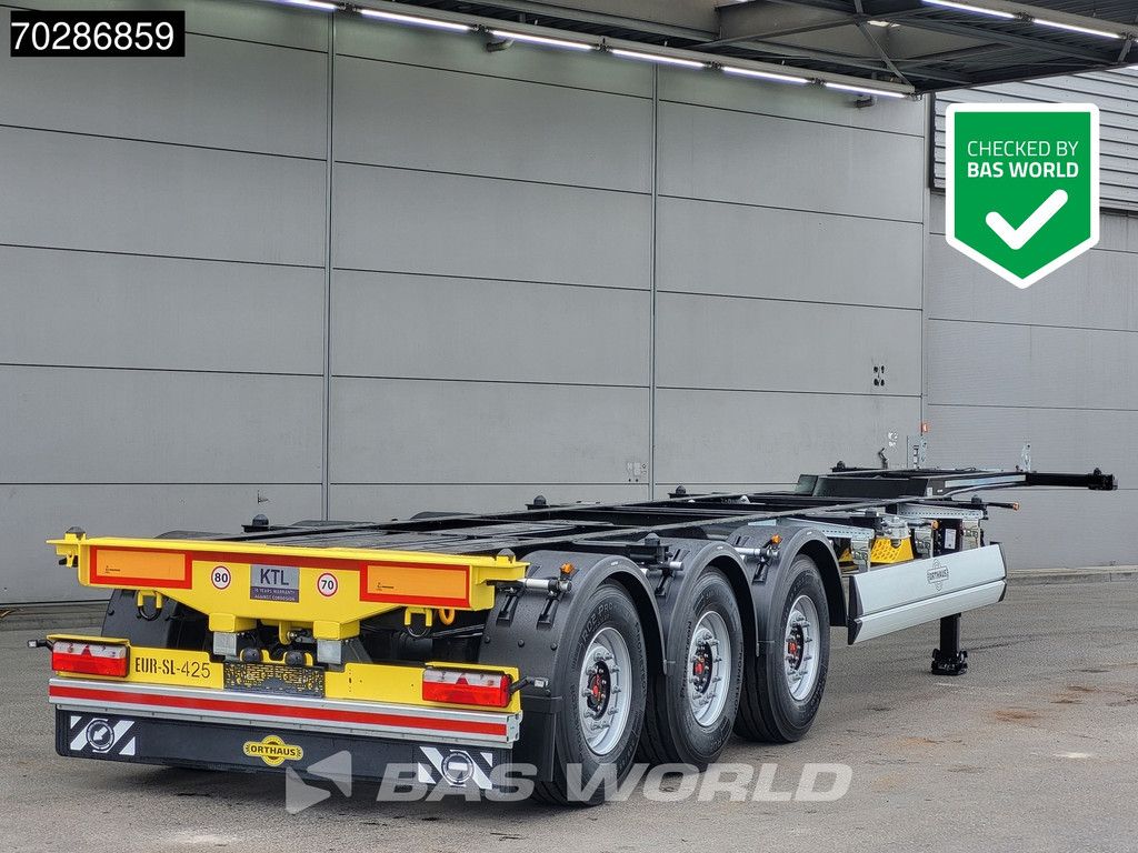 Orthaus TR 3 axles Mutli'45 Lift Axle Extendable SAF