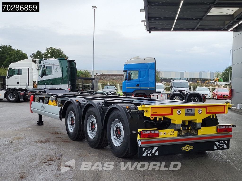 Orthaus TR 3 axles Mutli'45 Lift Axle Extendable SAF