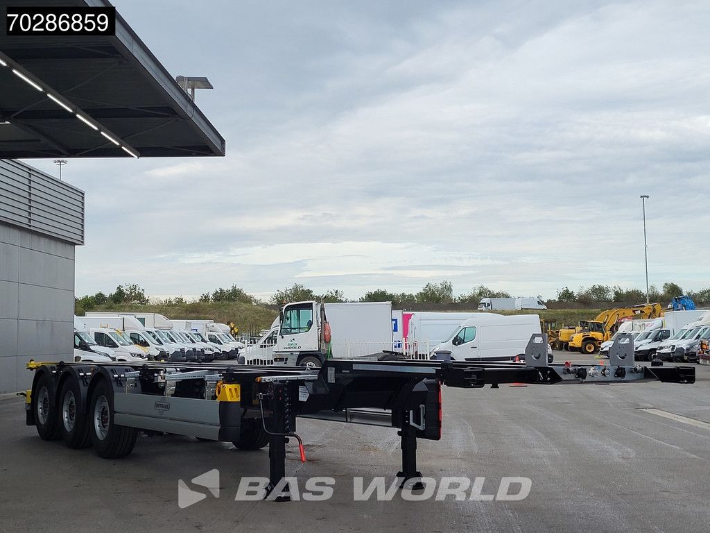 Orthaus TR 3 axles Mutli'45 Lift Axle Extendable SAF