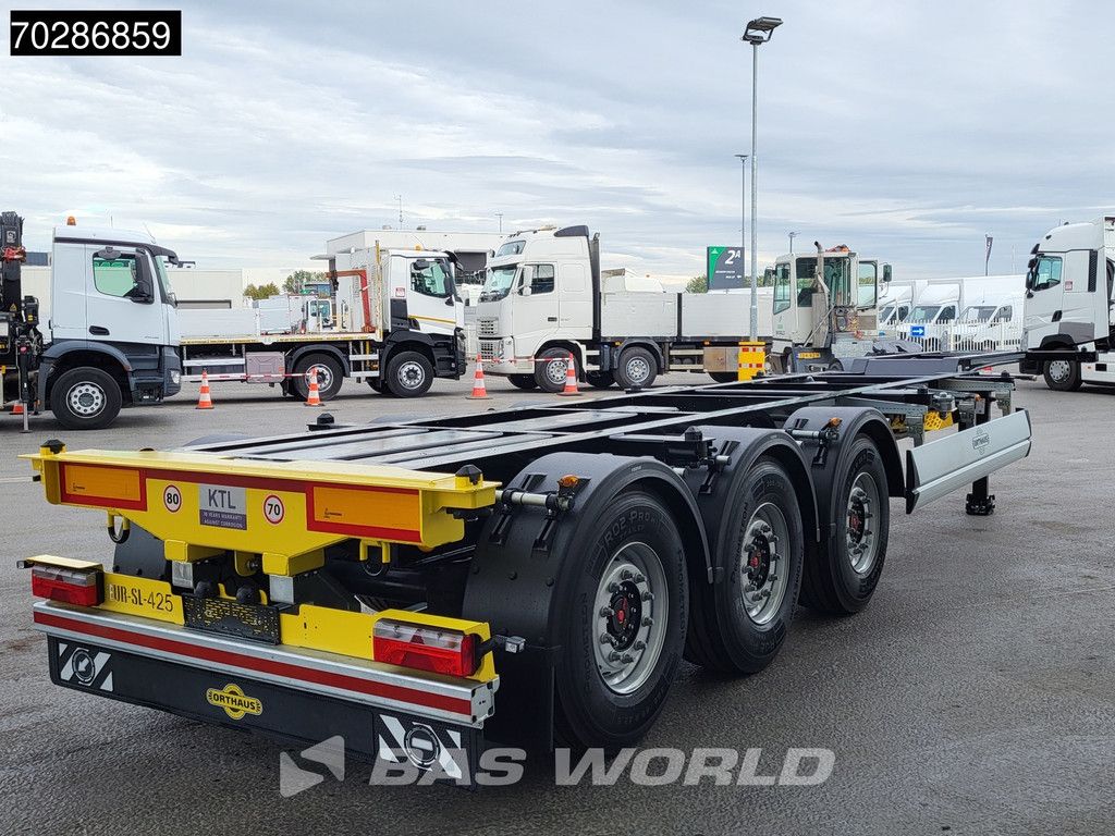 Orthaus TR 3 axles Mutli'45 Lift Axle Extendable SAF