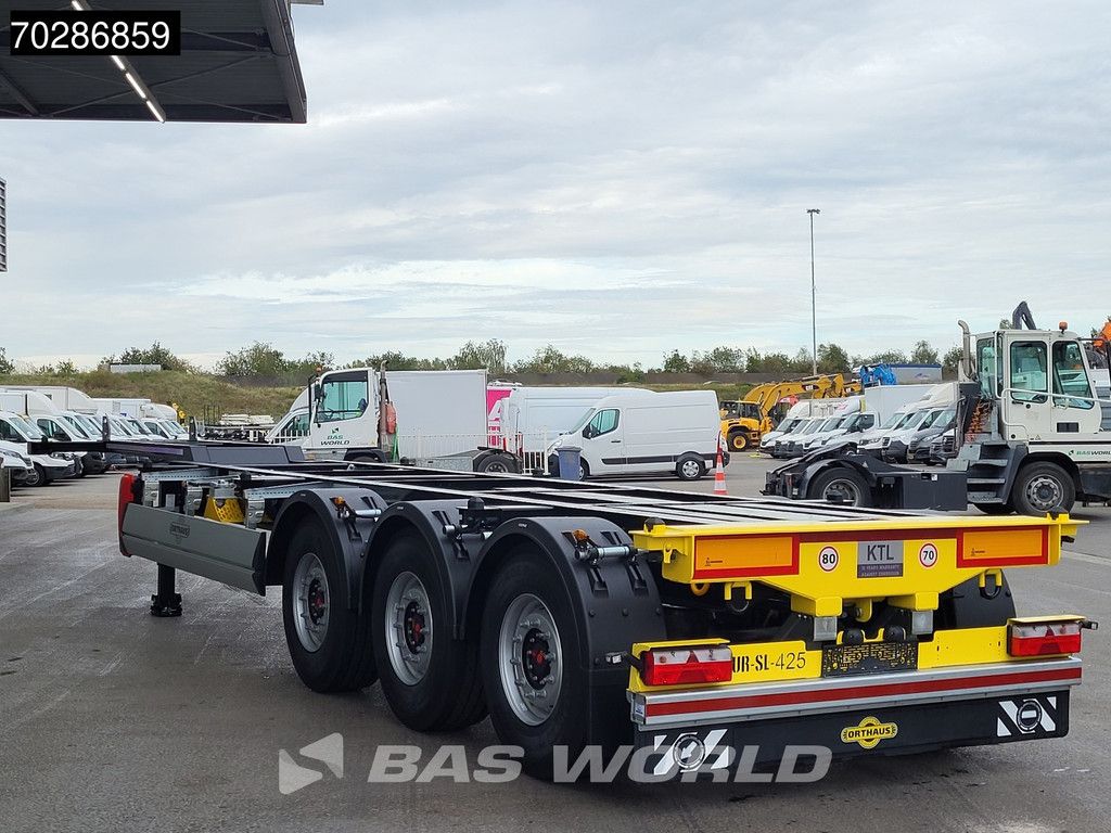 Orthaus TR 3 axles Mutli'45 Lift Axle Extendable SAF