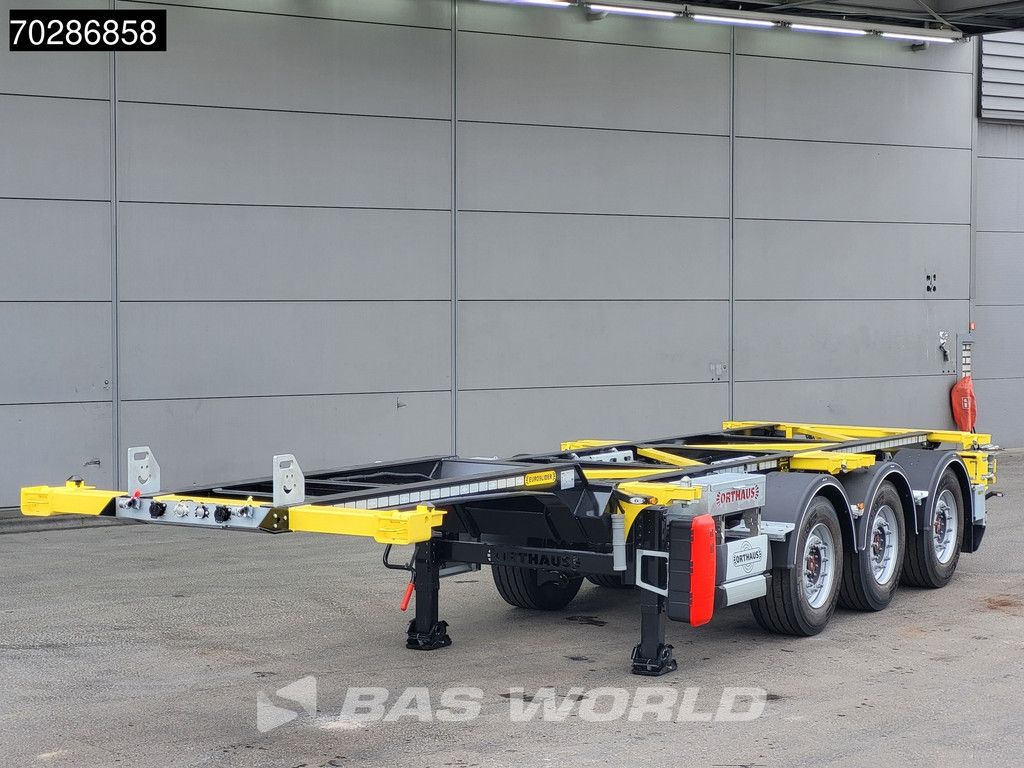 Orthaus CGS (Euro Slider 500) 3 axles Multi 45ft Lift Axle extendable SAF