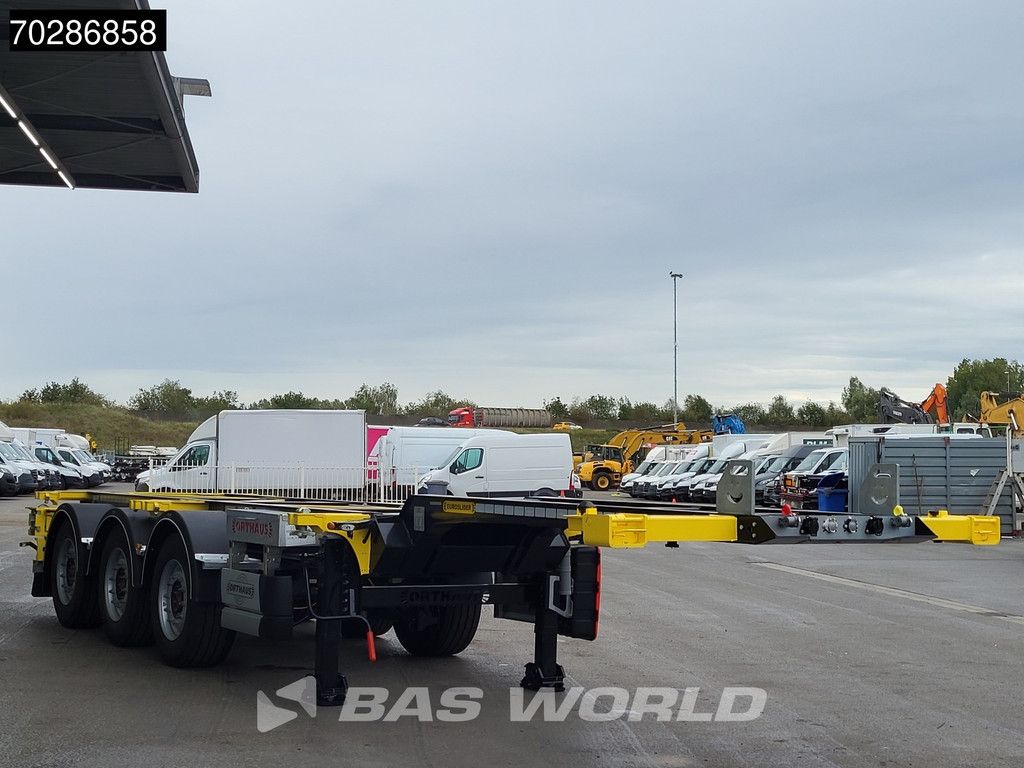 Orthaus CGS (Euro Slider 500) 3 axles Multi 45ft Lift Axle extendable SAF
