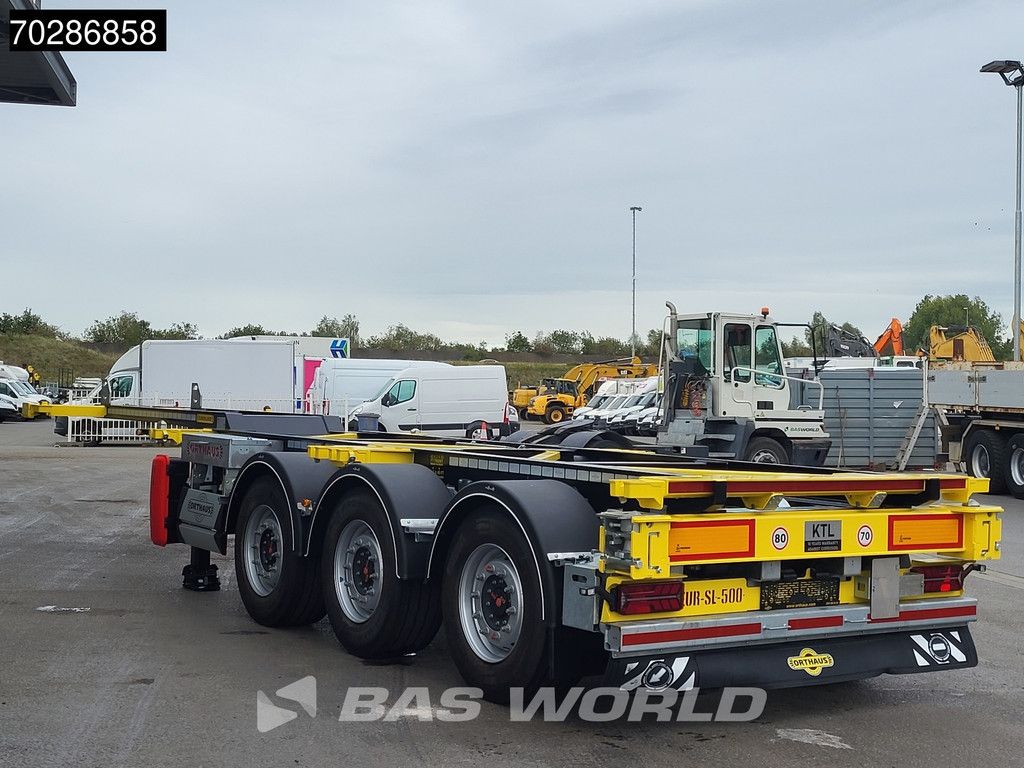 Orthaus CGS (Euro Slider 500) 3 axles Multi 45ft Lift Axle extendable SAF