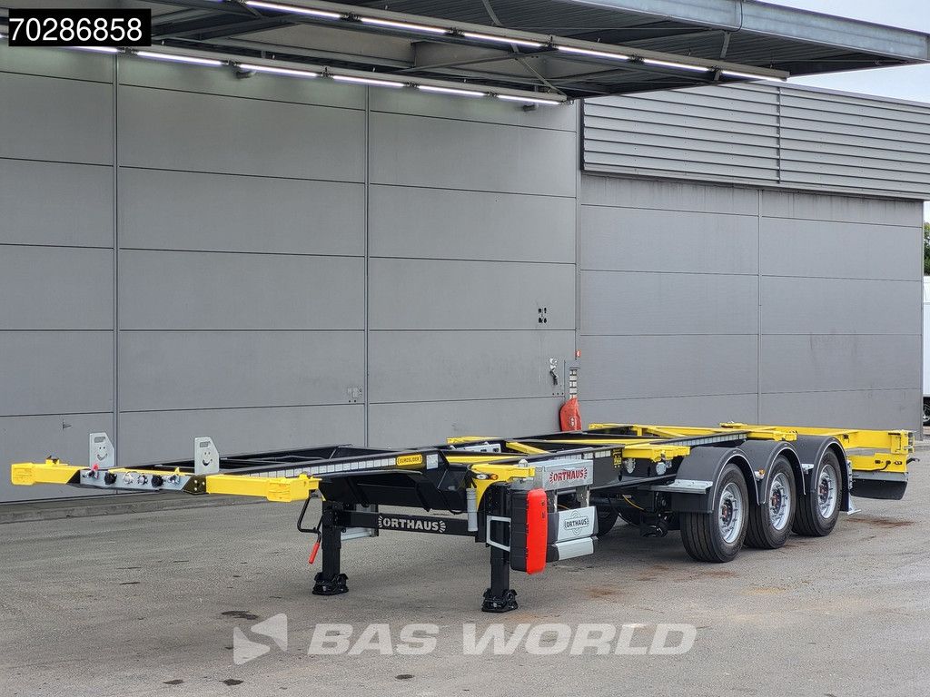 Orthaus CGS (Euro Slider 500) 3 axles Multi 45ft Lift Axle extendable SAF