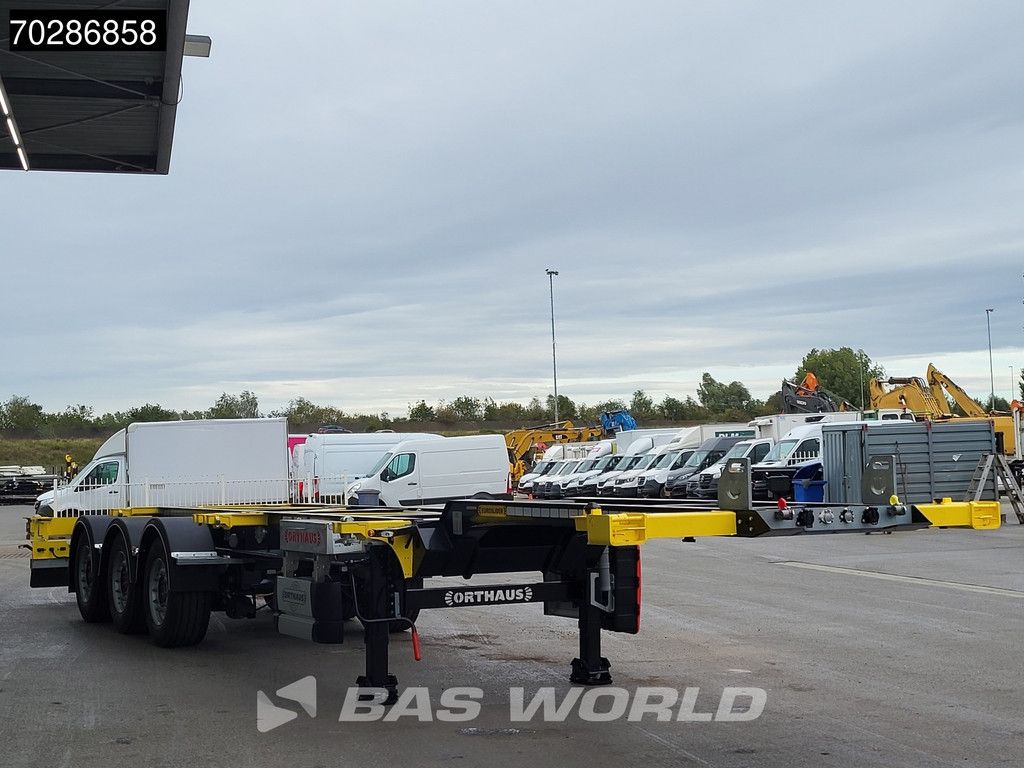 Orthaus CGS (Euro Slider 500) 3 axles Multi 45ft Lift Axle extendable SAF