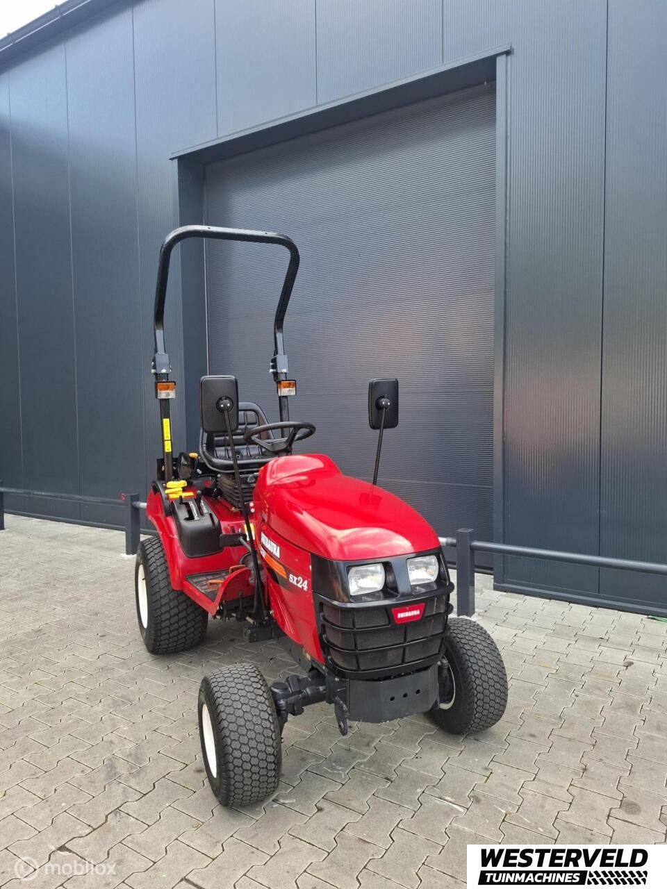 Gebruikte Shibaura SX24 minitractor 24 pk hydrostaat 380 uur