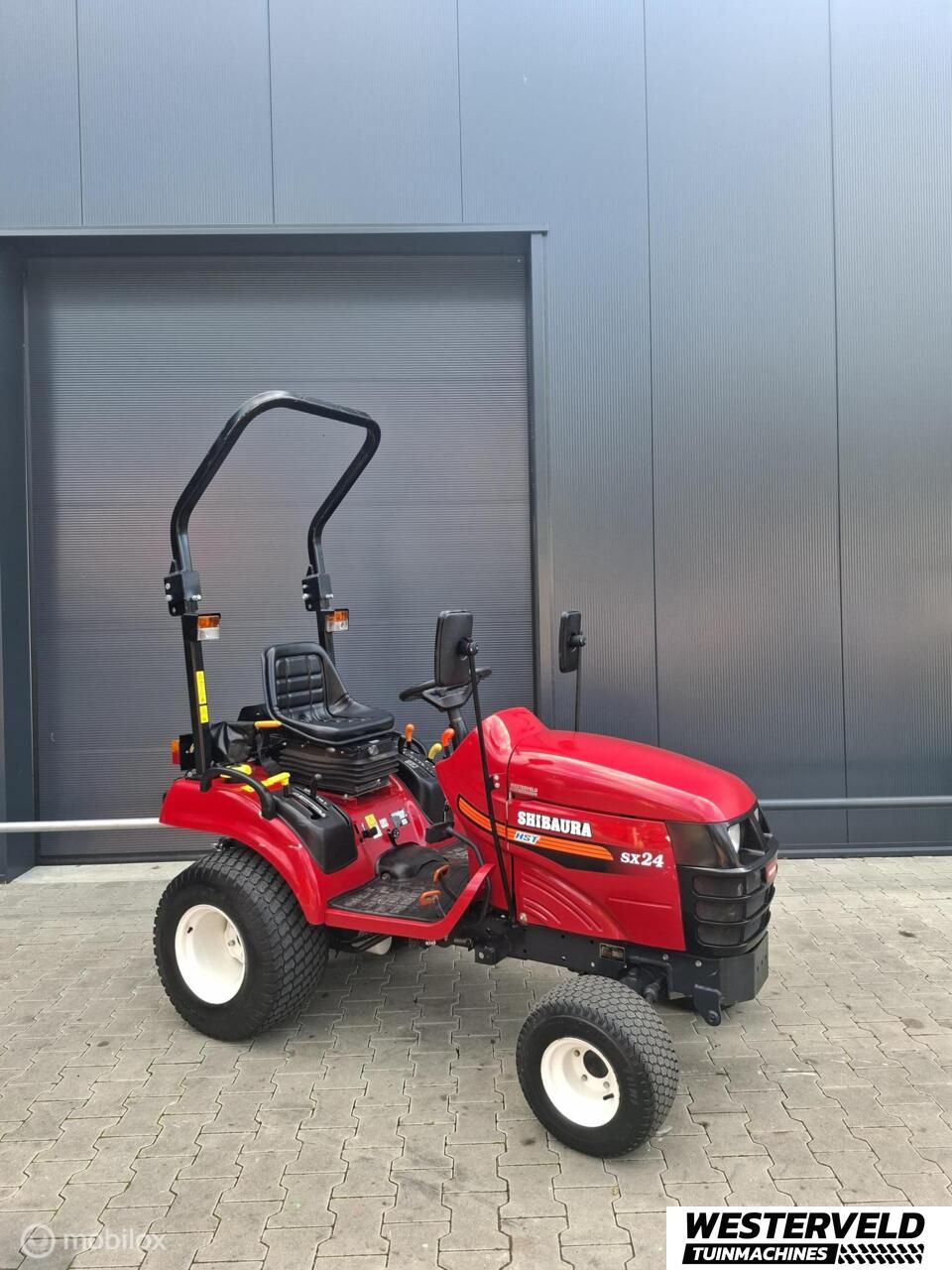 Gebruikte Shibaura SX24 minitractor 24 pk hydrostaat 380 uur