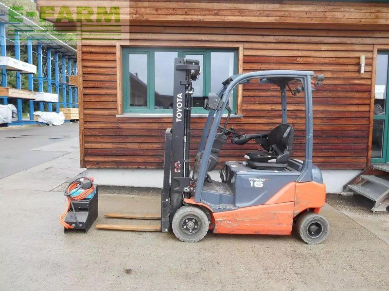 Toyota 8fbnkt16t triplex 4,7m + ss + ladegerät ( lithiu