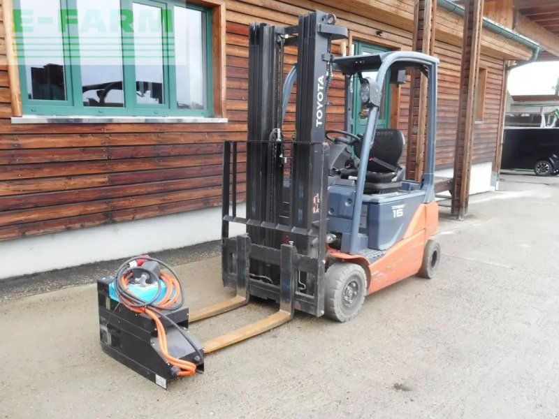 Toyota 8fbnkt16t triplex 4,7m + ss + ladegerät ( lithiu