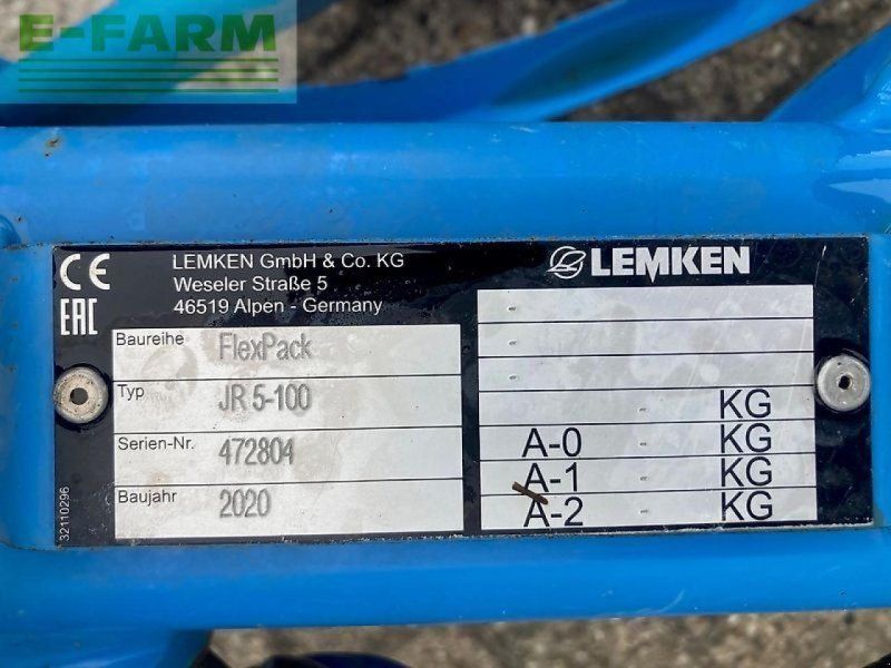 Lemken juwel 8 mv5n100+ flexpack