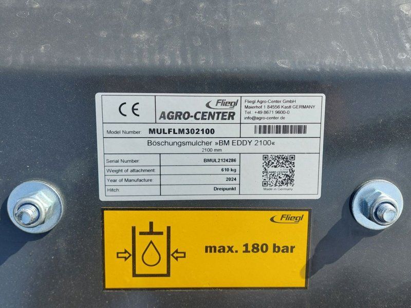 Fliegl Seitenmulcher 2,10m