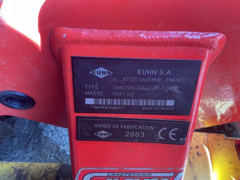 Kuhn GMD 700 G II