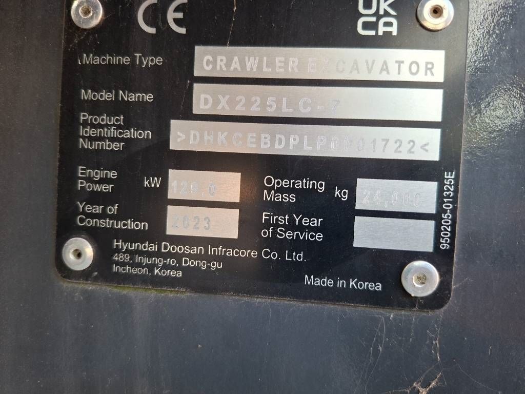 Develon DX 225 LC-7