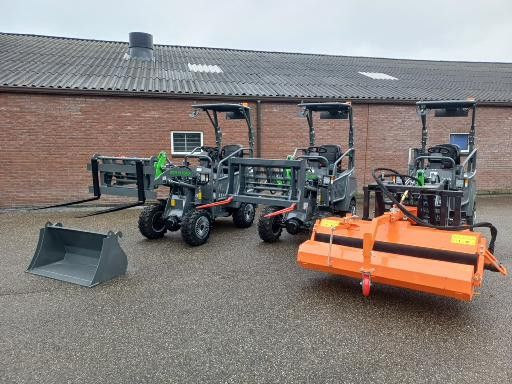 Elektrische mini shovel WCM l1580e