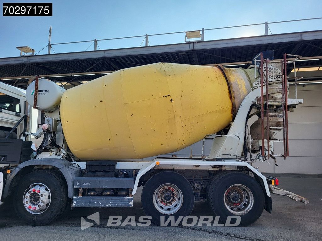 MAN TGS 32.360 8X4 9m3 Schwing Stetter Mixer Manual Steelsuspension Euro 4