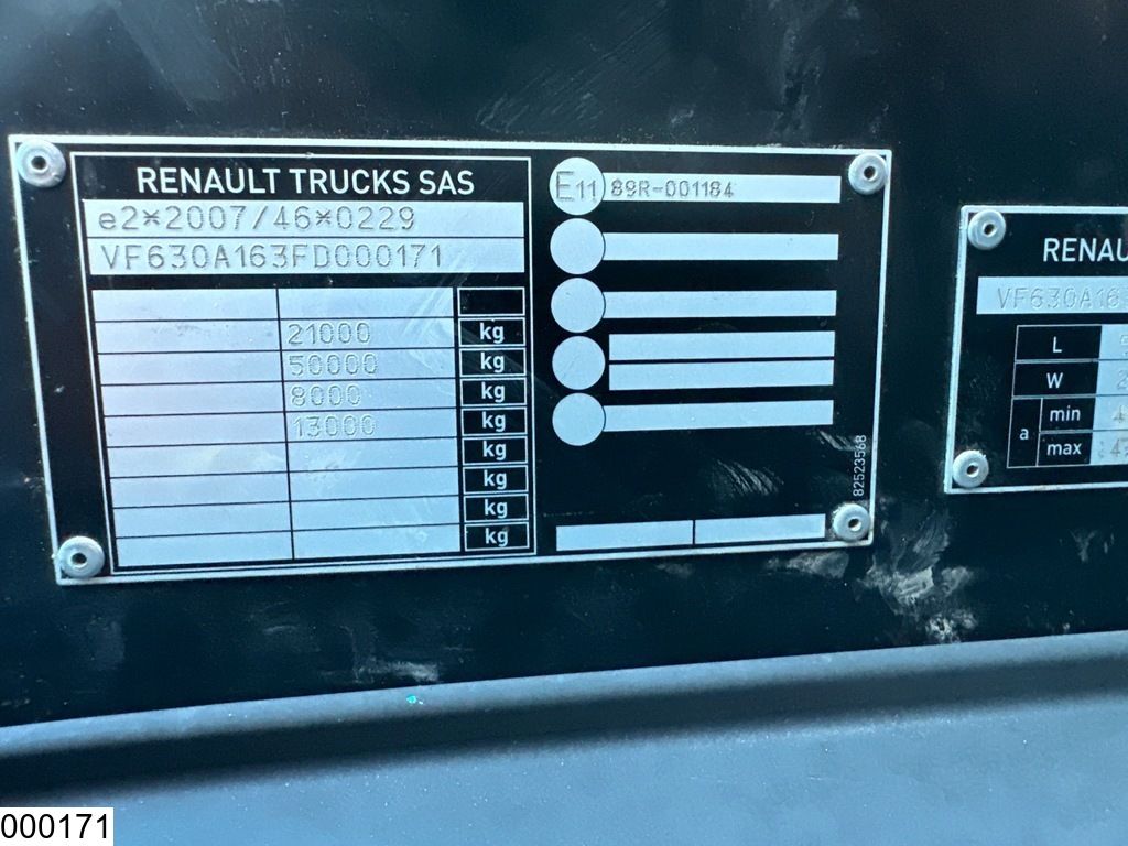 Renault C 460 EURO 6, Retarder, Hydraulic