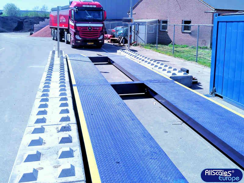 Mobiele weegbrug 60 ton