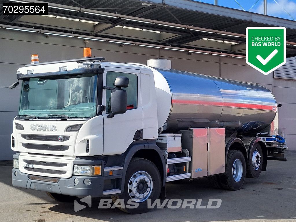 Scania P P410 6X2 Tanker truck Automatic Retarder Lift+Steering axle Euro 6