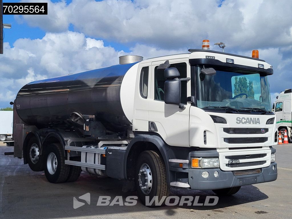 Scania P P410 6X2 Tanker truck Automatic Retarder Lift+Steering axle Euro 6