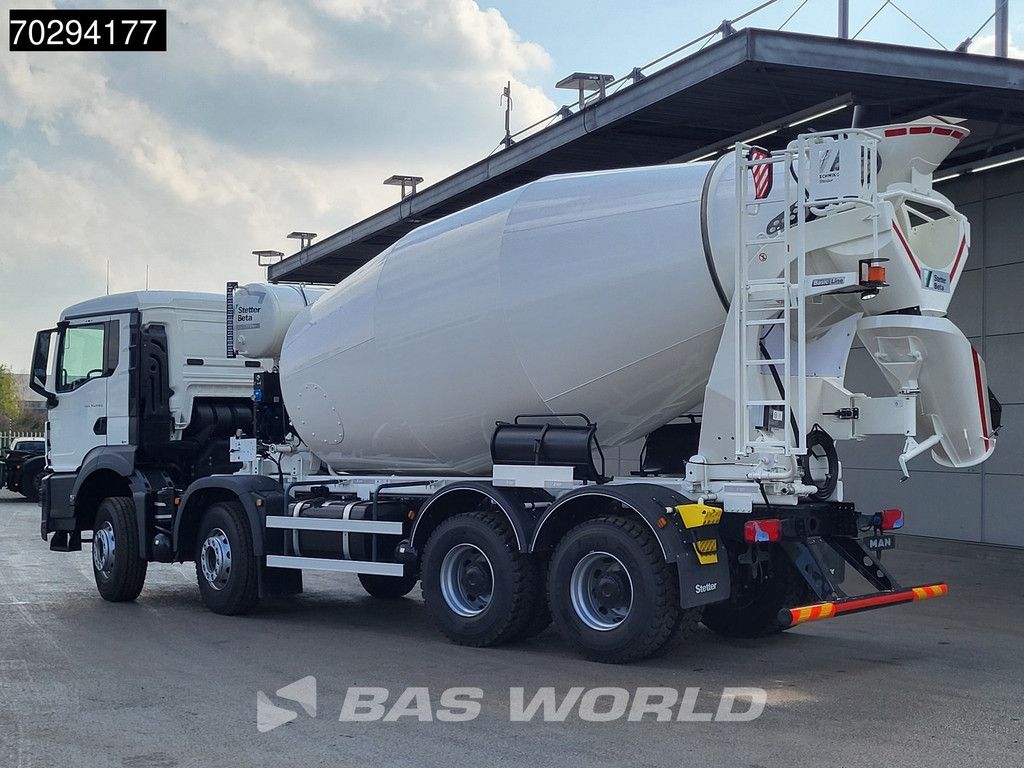 MAN TGS 41.440 8X4 NEW! 12m3 Stetter Mixer Big-Axle Steelsuspension Automatic Euro 6