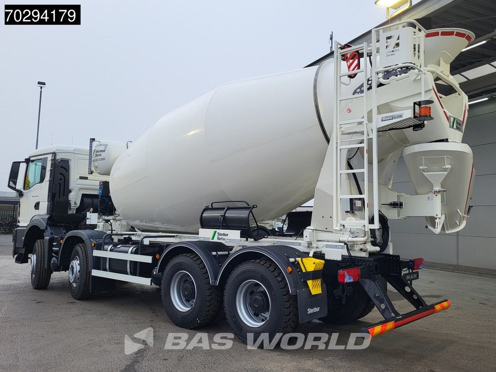 MAN TGS 41.440 8X4 NEW! 12m3 Stetter Mixer Big-Axle Steelsuspension Automatic Euro 6