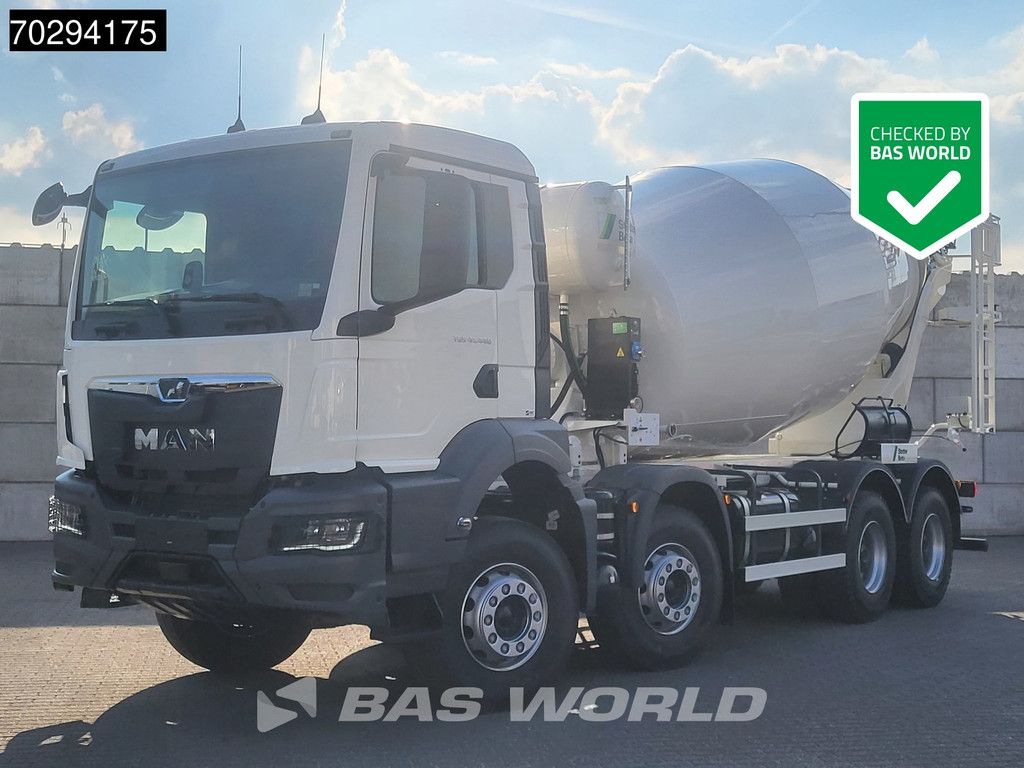 MAN TGS 41.440 8X4 New! 12m3 Stetter Mixer Big-Axle Steelsuspension Euro 6