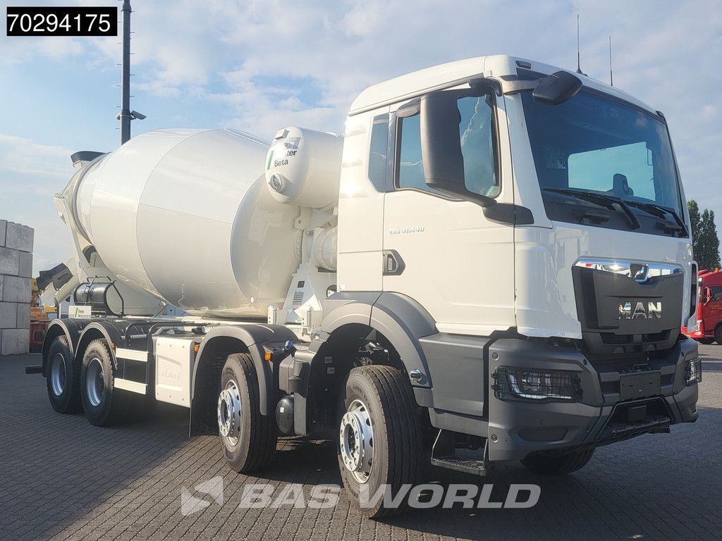 MAN TGS 41.440 8X4 New! 12m3 Stetter Mixer Big-Axle Steelsuspension Euro 6
