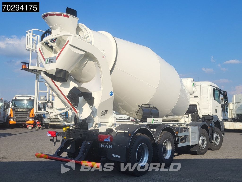MAN TGS 41.440 8X4 New! 12m3 Stetter Mixer Big-Axle Steelsuspension Euro 6