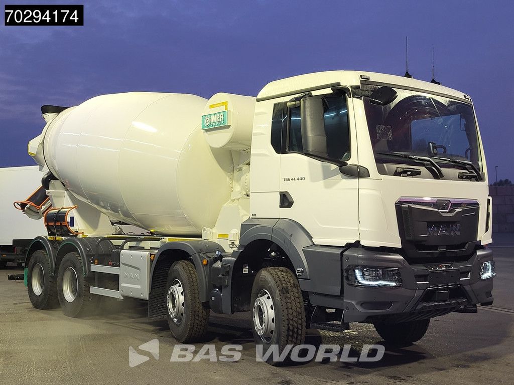 MAN TGS 41.440 8X4 NEW! 12m3 Imer Mixer Steelsuspension Big-Axle Automatic Euro 6
