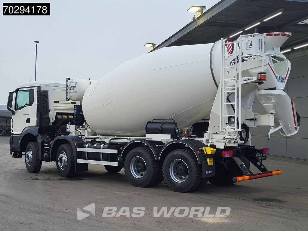 MAN TGS 41.440 8X4 NEW! 12m3 Stetter concrete mixer Big-Axle Steelsuspension Euro 6