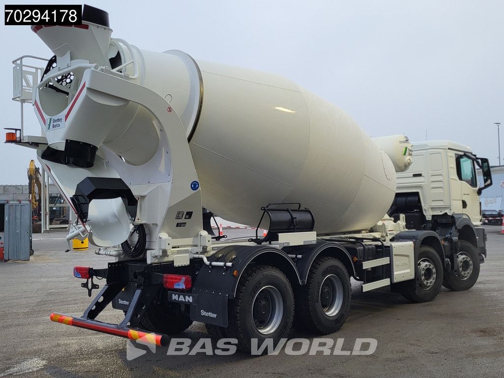 MAN TGS 41.440 8X4 NEW! 12m3 Stetter concrete mixer Big-Axle Steelsuspension Euro 6