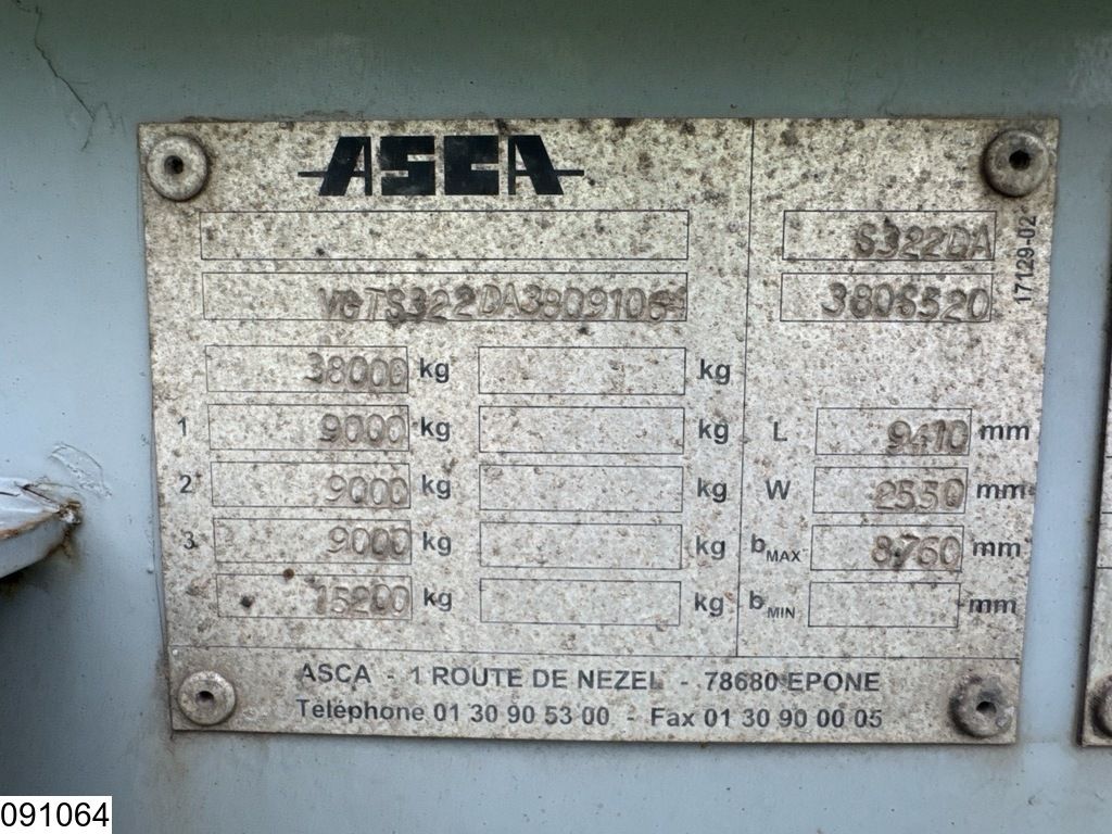 Asca Chassis 10 / 20 / 30 ft, ADR