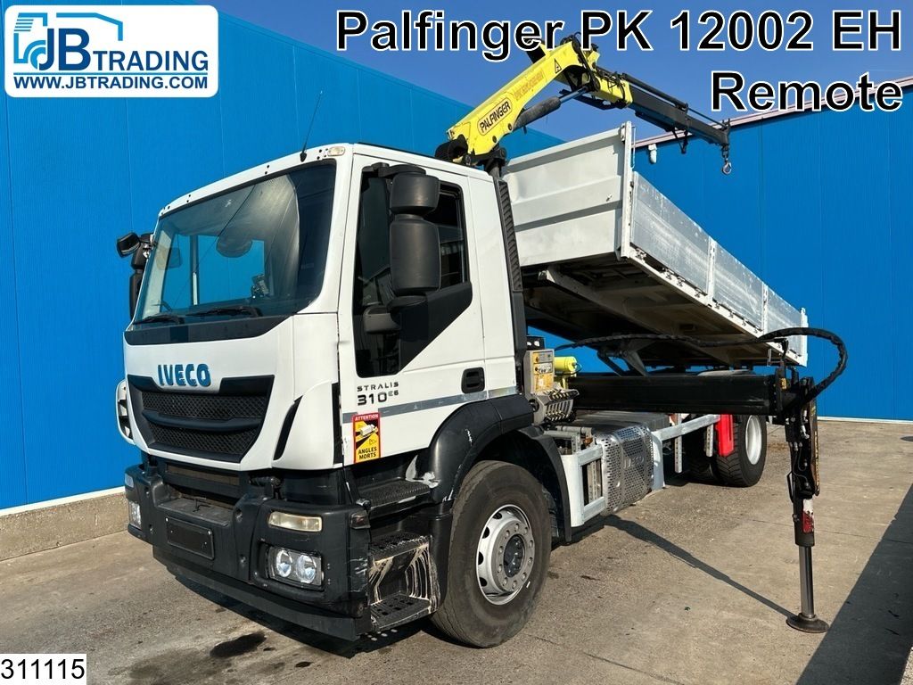 Iveco Stralis 310 EURO 6, Palfinger, Remote, Steel