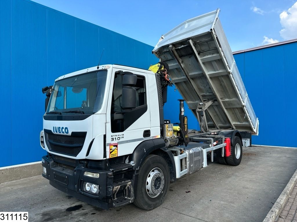 Iveco Stralis 310 EURO 6, Palfinger, Remote, Steel