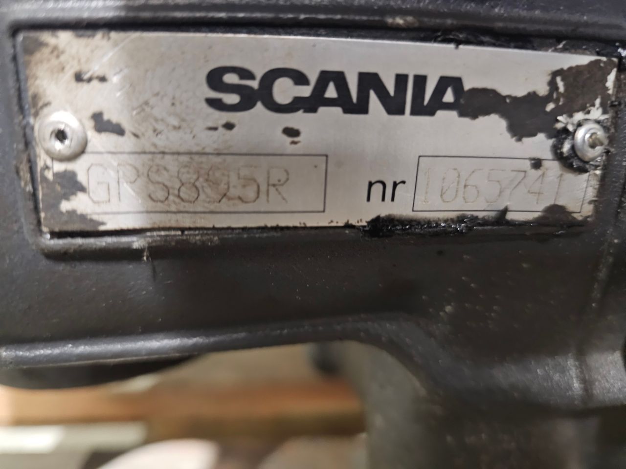 Scania GRS895R Versnellingsbak Met Retarder