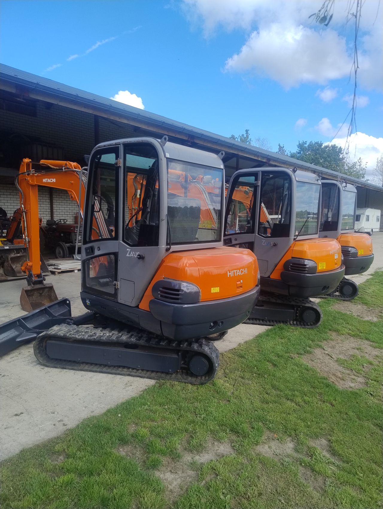 3x Hitachi zx30 zx35 zx35 2007