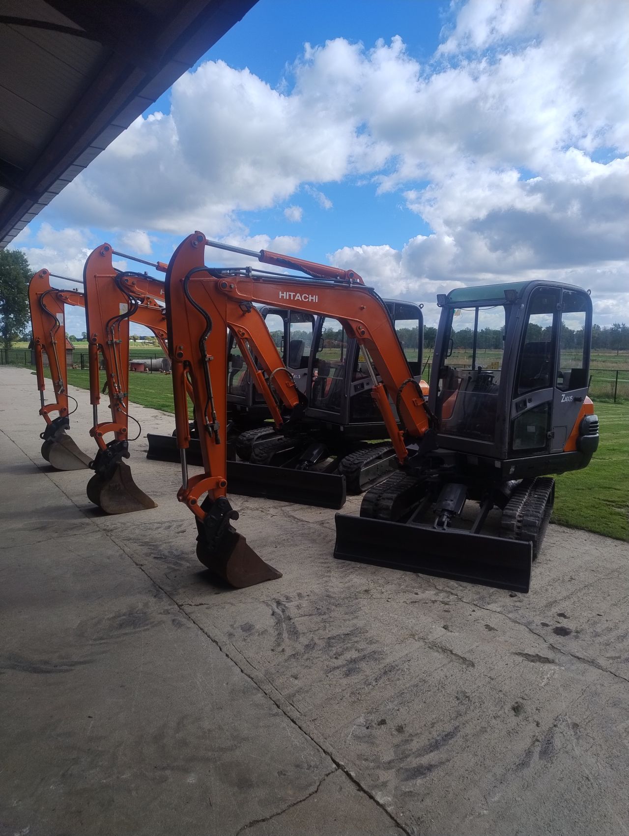 3x Hitachi zx30 zx35 zx35 2007