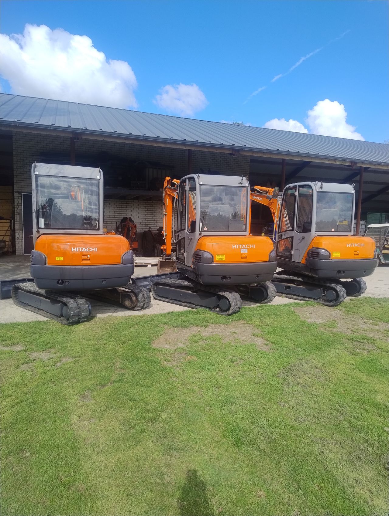 3x Hitachi zx30 zx35 zx35 2007